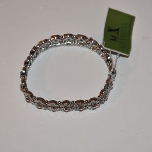 Silver Beaded Bracelet